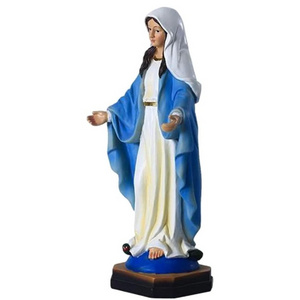 Resin statue of the Virgin Mary, Catholic religious gift statue of the Garden of the Virgin Mary