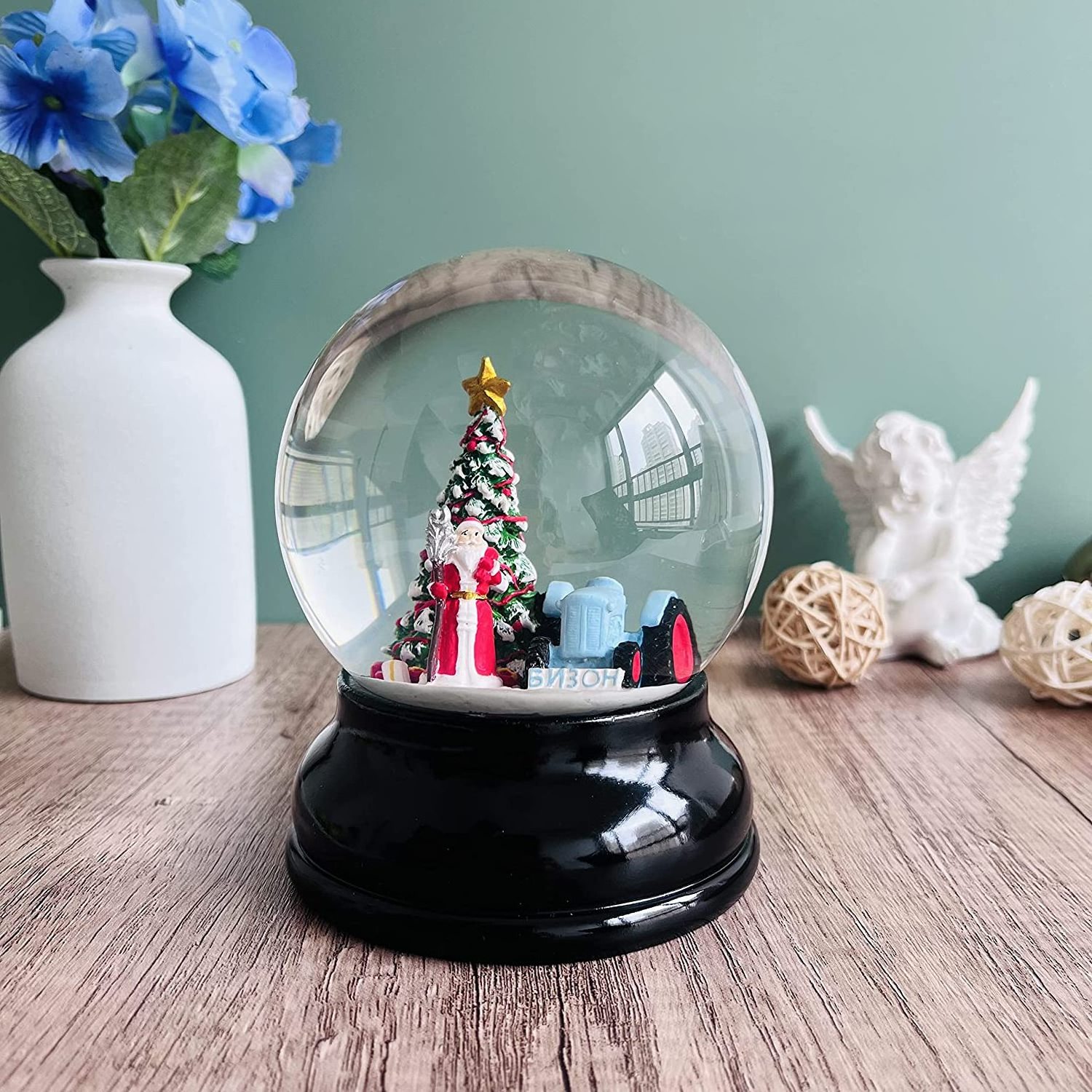 DIY Empty Snow Globe kit Glass Water Globe