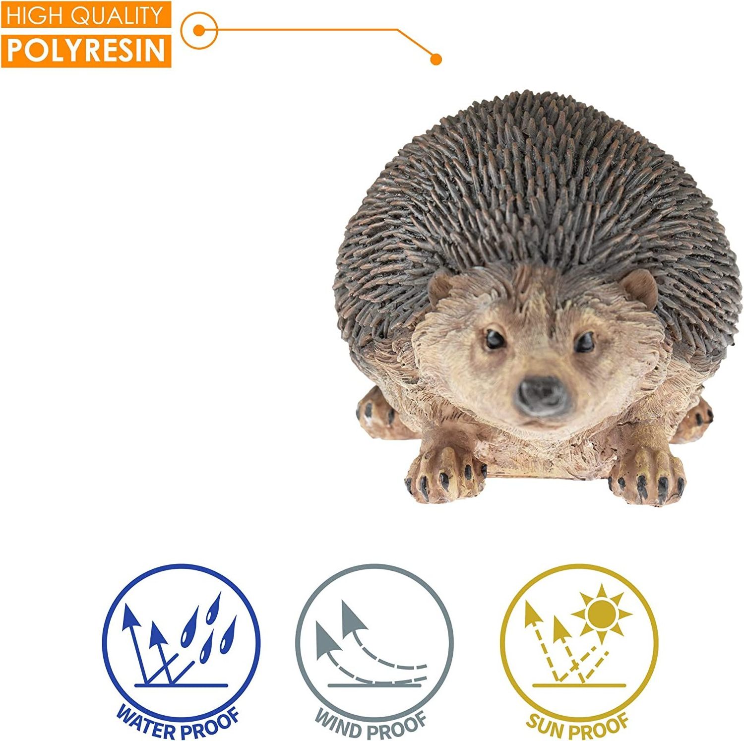 Resin Hedgehog Garden Outdoor statue