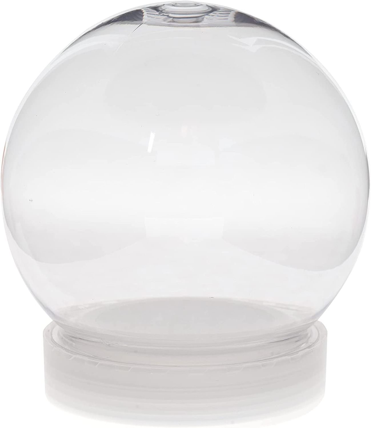 DIY Clear Plastic Empty Water Globe Snow Globe