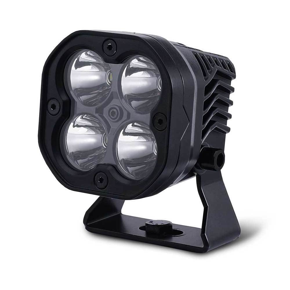 Hantu HT-G032 Auxiliary driving light 12V 24V Led Pod Light 3 inch yellow spot beam 40W off road ditch light for car