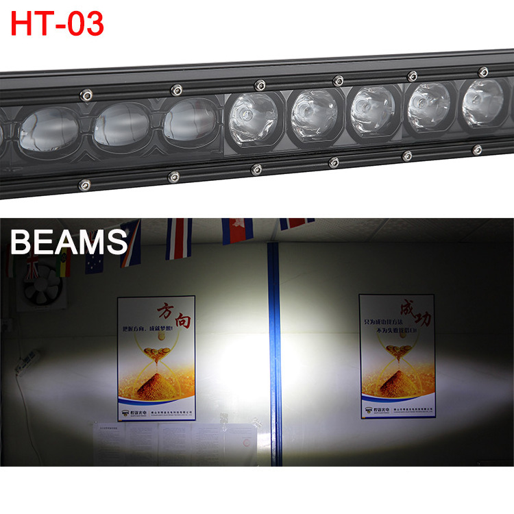 38 inch 150ws single row straight  led light bars utv light bar 12V offroad led bar light for truck vehicle boat