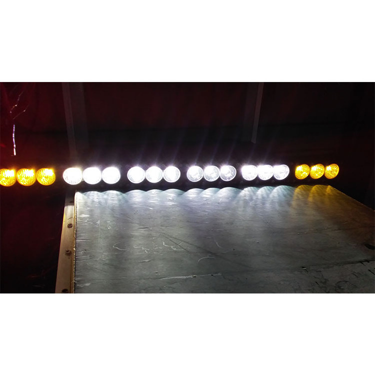 HT-24180 auto spotlight led working light single row slim housing car light led headlight for offroad