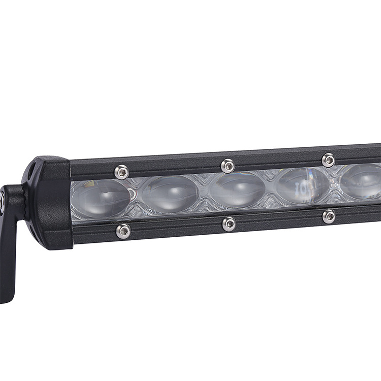 HT-2918 LED Lightbar 18W Offroad led warning light bar truck light bar 18 watt barra de led 12v