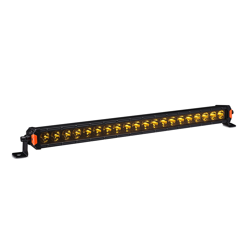 15 inch 60W extra slim light bar with bottom bracket and side bracket for grille and roof rack work light