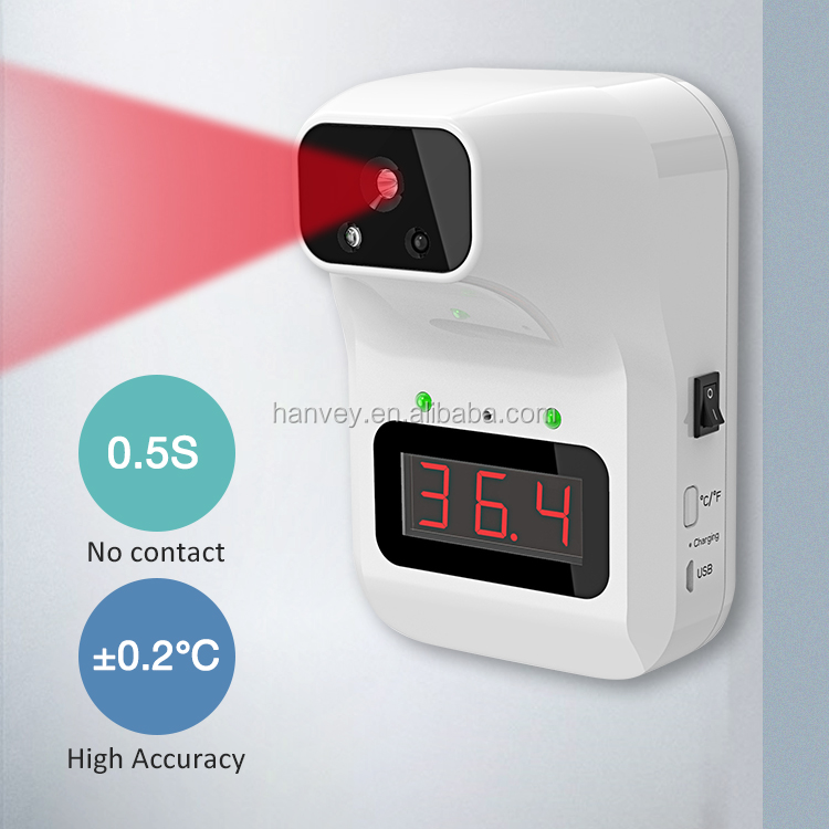 Electronic High Accuracy Automatic Sensor Wall mount thermometer K3 Plus Support Data transmission for outdoor area