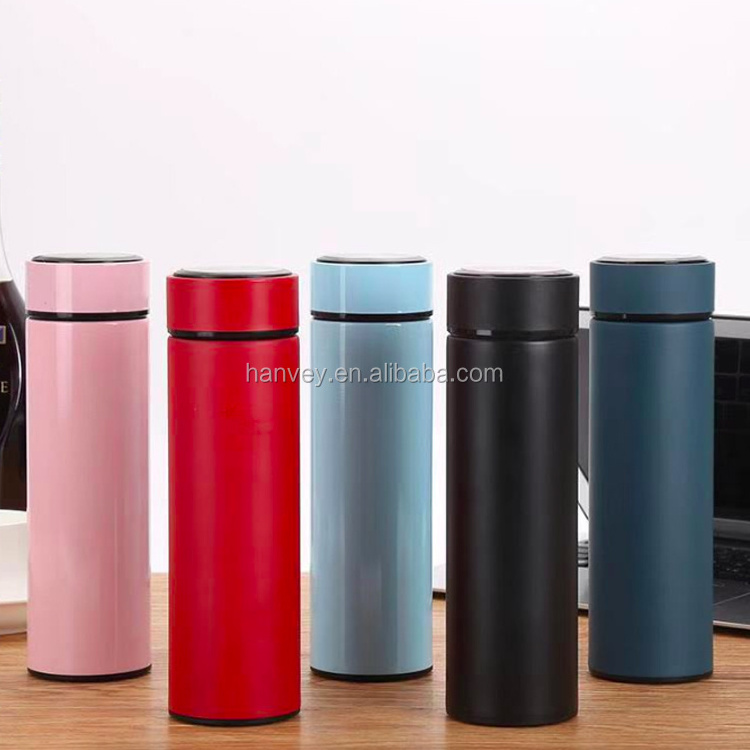 sublimation vacuum gallon gym thermos motivational smart insulated stainless steel hot sport kids water bottle with custom logo