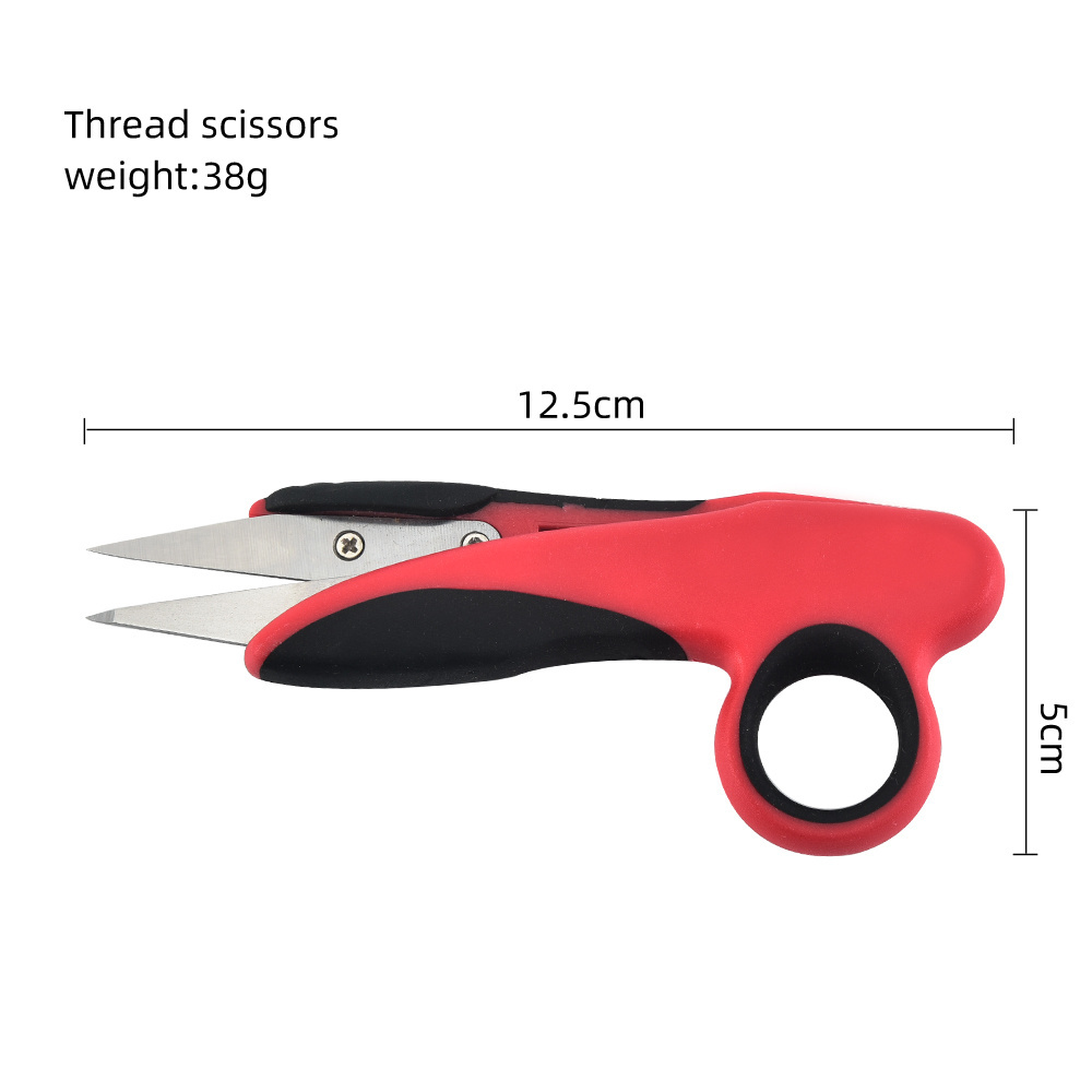 Custom household multifunctional thread scissors cutting filaments sharp fabric yarn tailoring shears