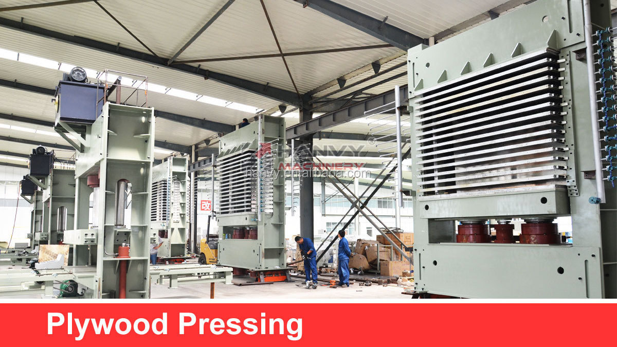 Hanvy Plywood Machinery Plywood Production Machine For Plywood Making Line