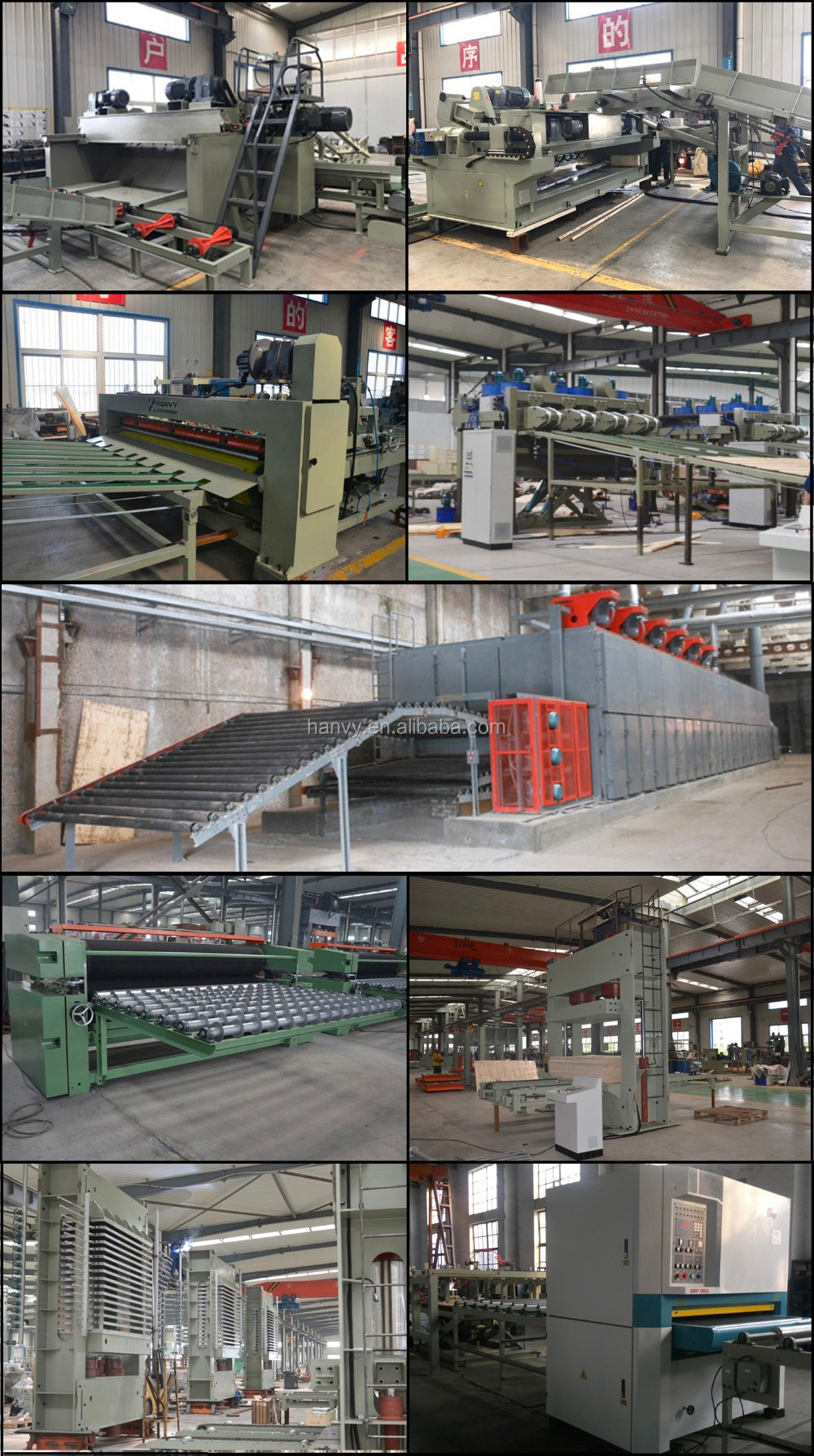 Top level China plywood production line