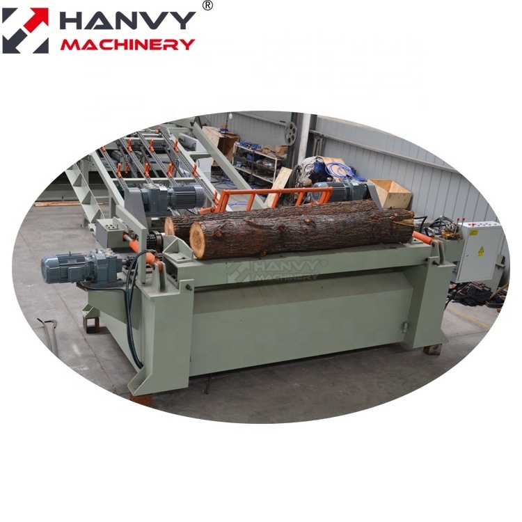 Wood Veneer Peeling Production Line for Plywood Machine