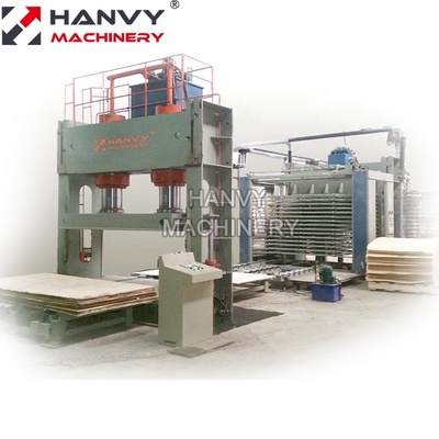 Full complete Plywood Product Line Automatic plywood Pressing Line