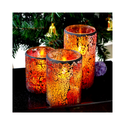 Decorative LED Real Wax Flameless Candles New Condition Pillar Shape Holiday Flameless Candles Lights Bougie Velas Decoracion