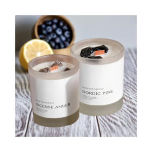 Custom Luxury Soy Wax Crystal Candle Bougie Parfumee Velas Aromaterapia Soy Soia Wax Scented Candles