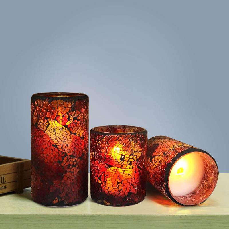 Decorative LED Real Wax Flameless Candles New Condition Pillar Shape Holiday Flameless Candles Lights Bougie Velas Decoracion