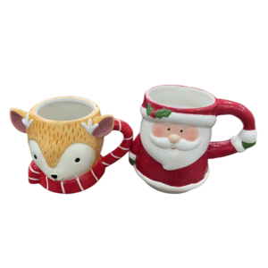 Promotion In Stock 540ml Mug Taza De Porcelana Kupa Bardak Ceramic Christmas Gift Snowman Mug Painted Ceramic Christmas Cup