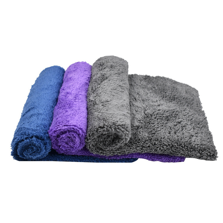 Personalized Microfiber Towels Edgeless Car Wash Cloths For Business Household Cleaning For Glasses Cleaning