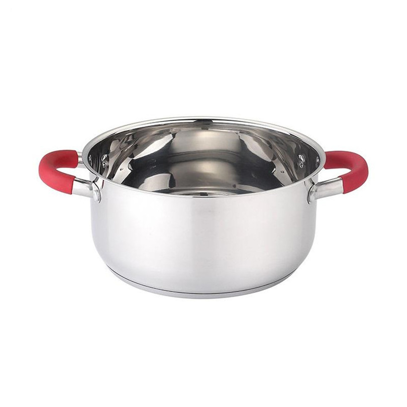 Manufacturers Kitchen Non-stick Sarten Pote Casserole Frying Pan Pots And Pans Stainless Steel Pot 8-piece Cookware Set