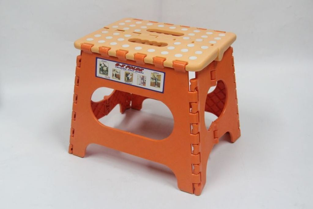 Household Kitchen Outdoor Mini Camping Plastic Kids Portable Folding Step Stool Chairs Plastic Folding Stool