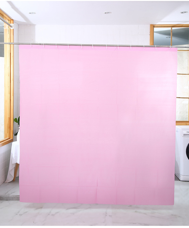 2023 Thickened Waterproof Clear Bathroom Shower Curtain Liner 72 X 72 Peva 8g Heavy Duty Waterproof Shower Curtain Liner