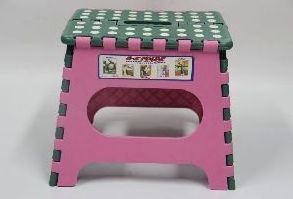 Household Kitchen Outdoor Mini Camping Plastic Kids Portable Folding Step Stool Chairs Plastic Folding Stool