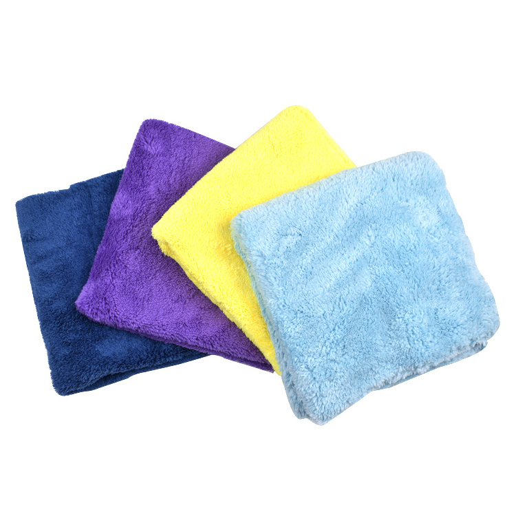 Personalized Microfiber Towels Edgeless Car Wash Cloths For Business Household Cleaning For Glasses Cleaning