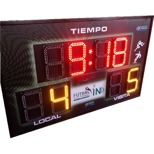 Latest electronic digital stadium Sports led football/led basketball scoreboards/led electronic scoreboard display