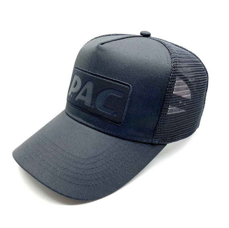 high quality breathable embossed trucker hats with custom logo fashion 5 panel trucker hat blank applique cap