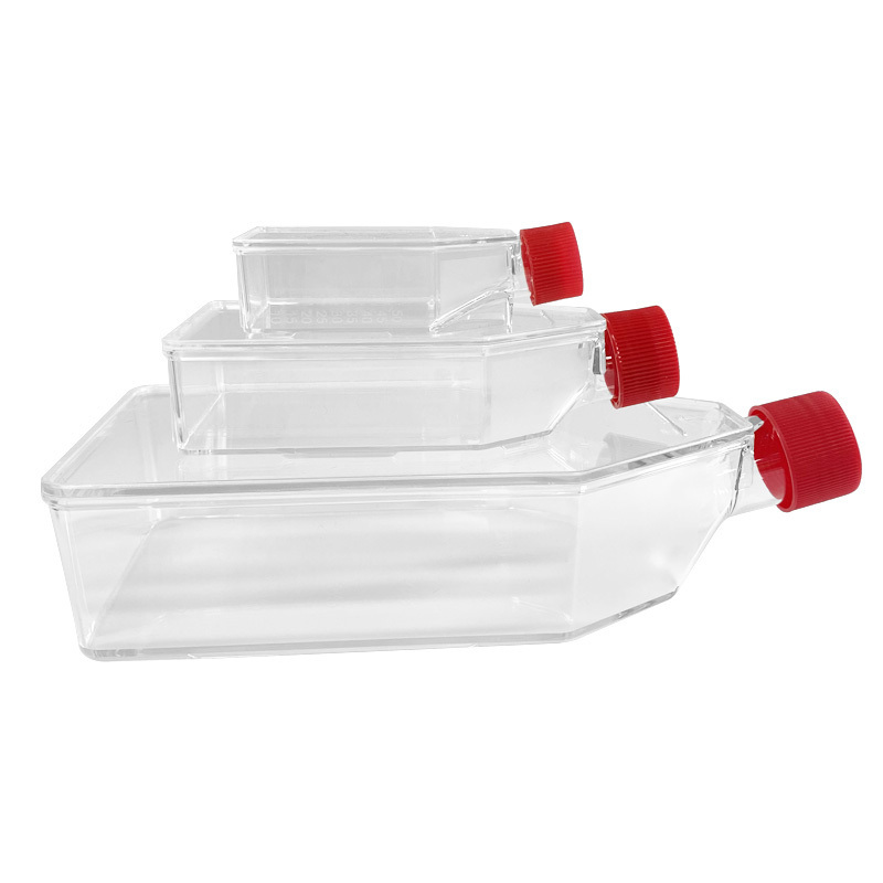 25ml 50ml 250ml 600ml Lab Volumetric Plant Cell Tissue Culture Flasks