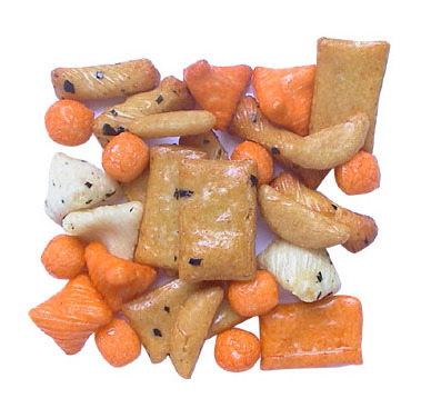 Popular Senbei Rice Cracker Production Mixed Rice Cracker Grain Snack Fried Rice Cracker