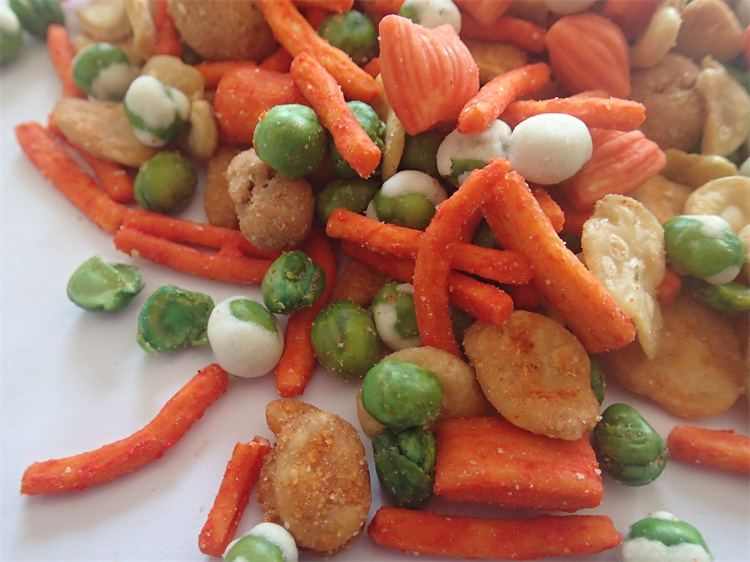 Vietnam snack oriental mix nut snacks broad beans mixed green peas and peanuts