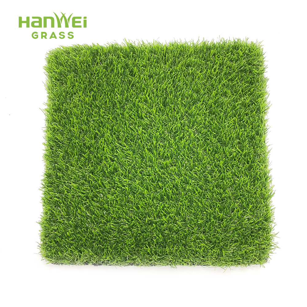 Hanwei High Quality natural garden landscape turf artificial grass synthetic grass  green rug cesped artificial Grass Carpet