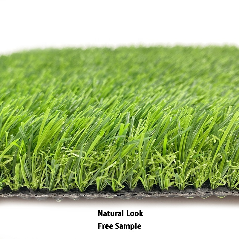 Hanwei High Quality natural garden landscape turf artificial grass synthetic grass  green rug cesped artificial Grass Carpet