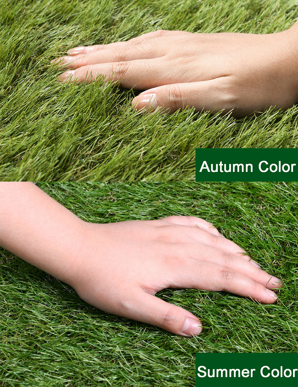 HANWEI GRASS Free sample artificial grass turf best artificial carpet synthetic grass green rug mat