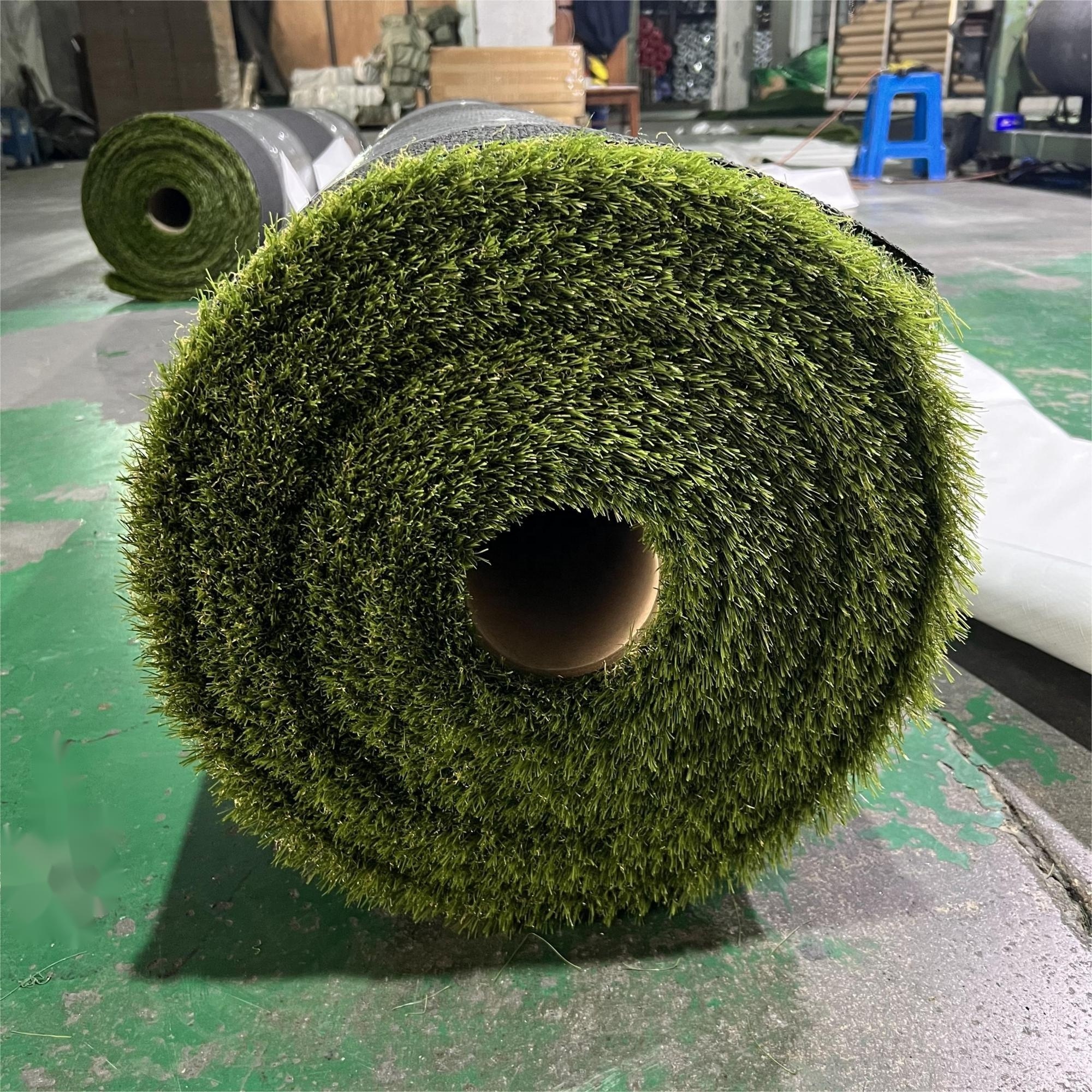 HANWEI 2023 Wholesale high quality grass roll 40mm turf 15mm artificial grass carpet artificial grass turf