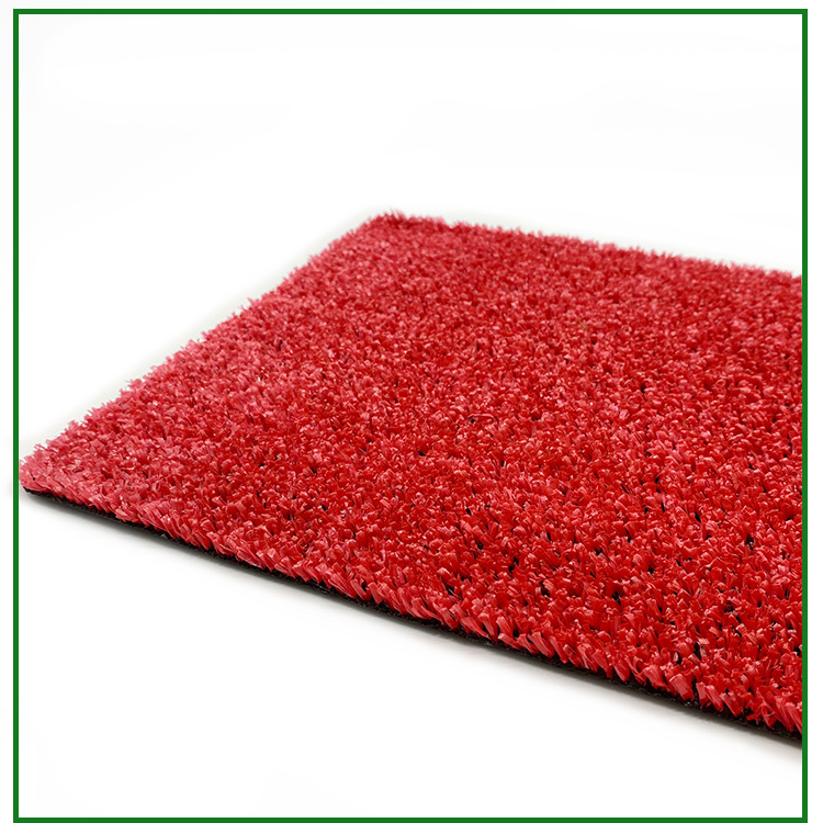 Hanwei Grass bluegrass turf white red artificial  grass carpet white fake  sports turf synthetic grass balcony