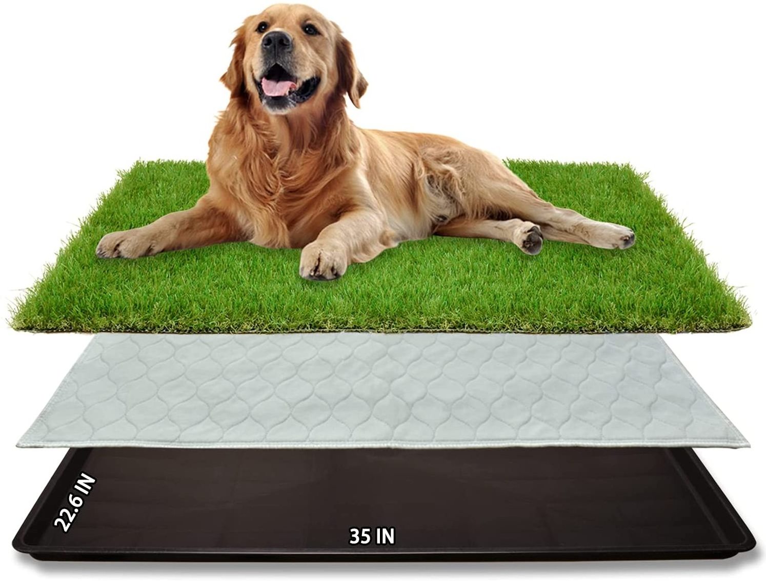 synthetic grass for dogs pad artificial turf  9ft x 20ft  cleaner  dogs washable potty with tray extra large rug turf