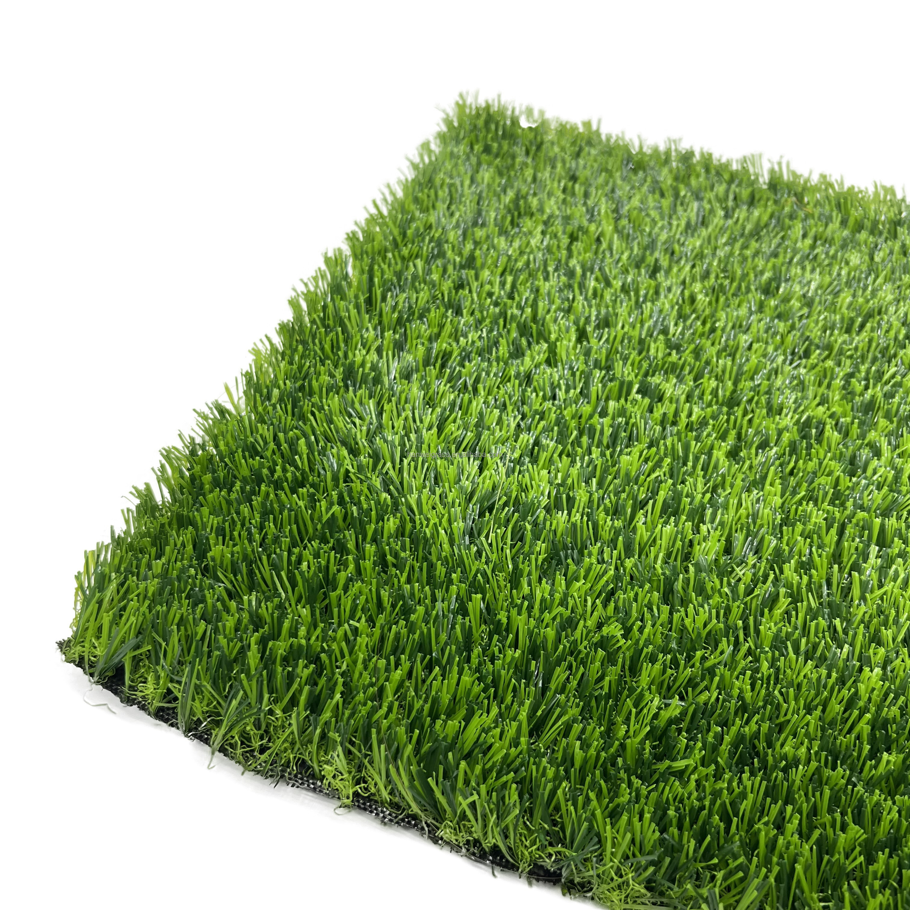 HANWEI GRASS Affordable price artificial turf rug 12x12 outdoor rug 10x10 with drainage holescsped de alta calidad