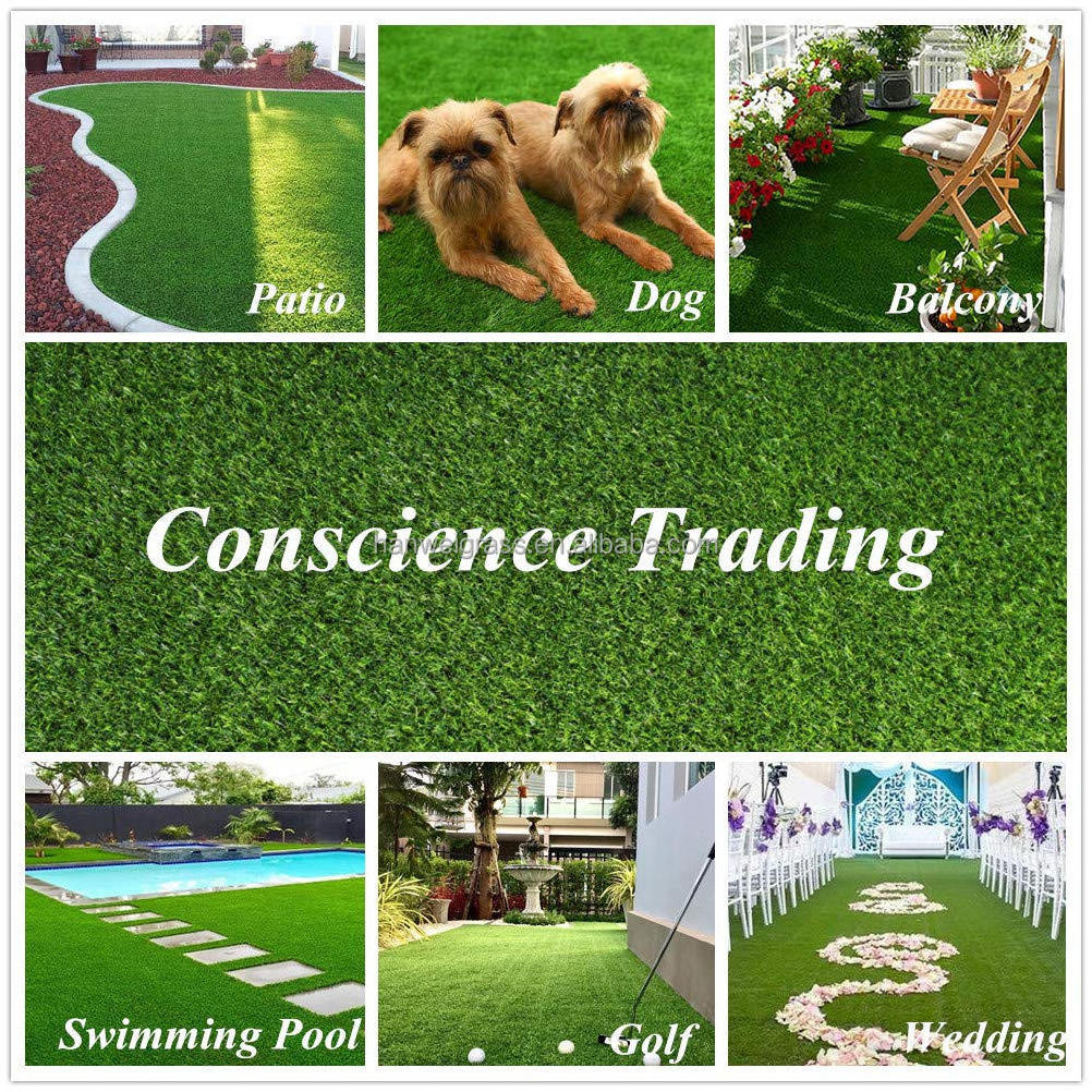 HANWEI Sales promotion 30-50mm artificial grass  making machine cricket pitch artificial grass turf artificial grass in dubai