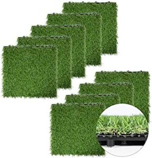 Hanwei Grass Artificial grass tile natural landscape outdoor flooring grass floor tiles