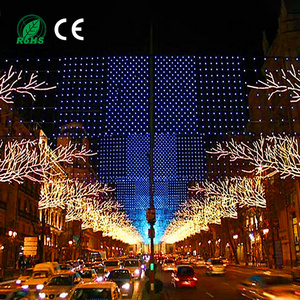 Holiday Decoration 3D Motif Light Customized Illuminated LED Christmas Decoration Outdoor for Christmas Street Decoration Light