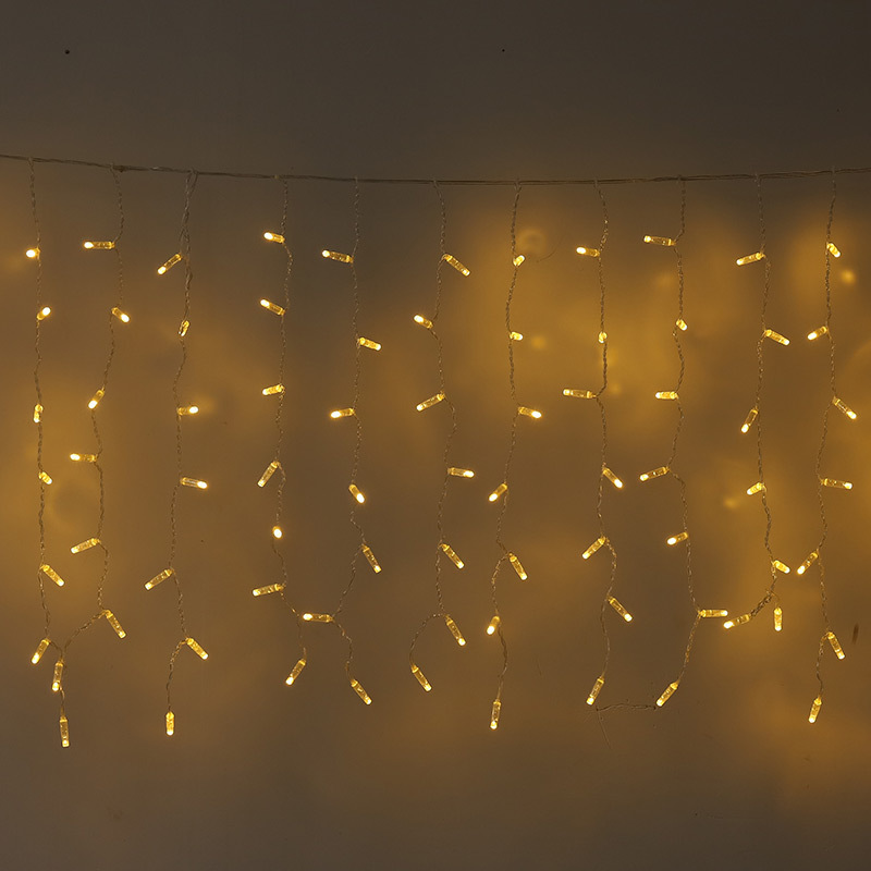 Outdoor Waterproof tulip lamp Icicle Garland String Lights Droop 0.4-0.6m Decoration Christmas Lights for Eaves Garden