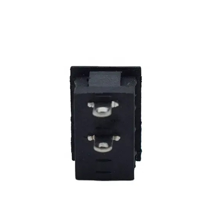 one-stop manufacturers On off rocker switch kcd1 switch 2 pin black small rocker switch Support customization