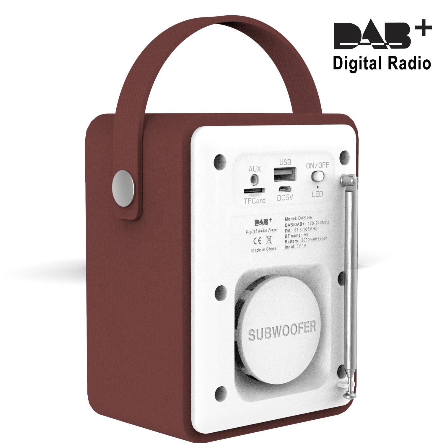 factory offer Good quality mini portable dab+ radio pocket dab radio