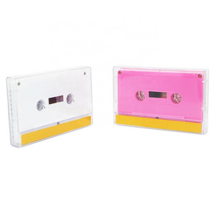 blank recording tape audio mini blank records &custom cassette tape for recording multiple colors for selection