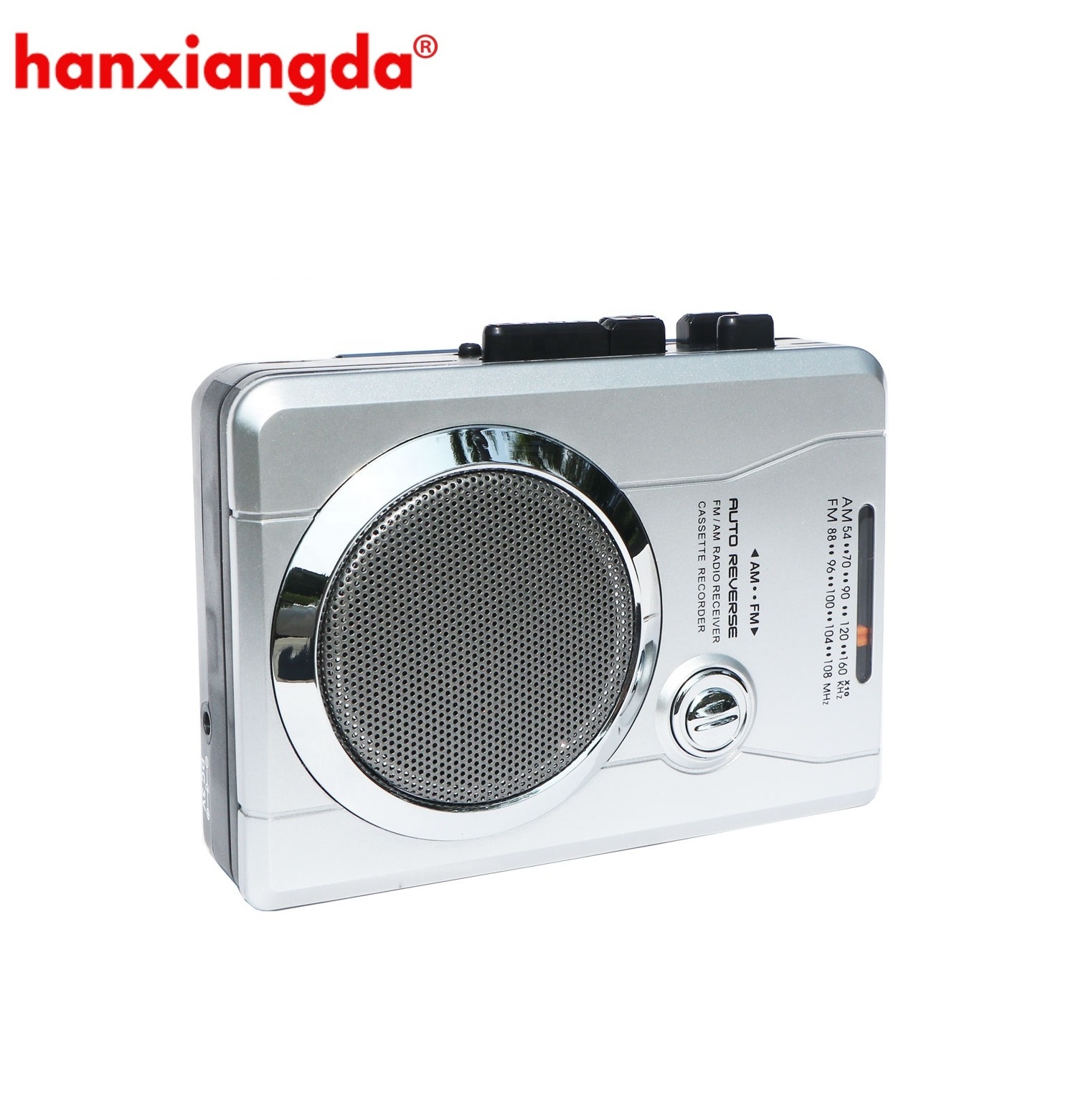 China Portable Radio Cassette Player Recorder with AM FM Radio