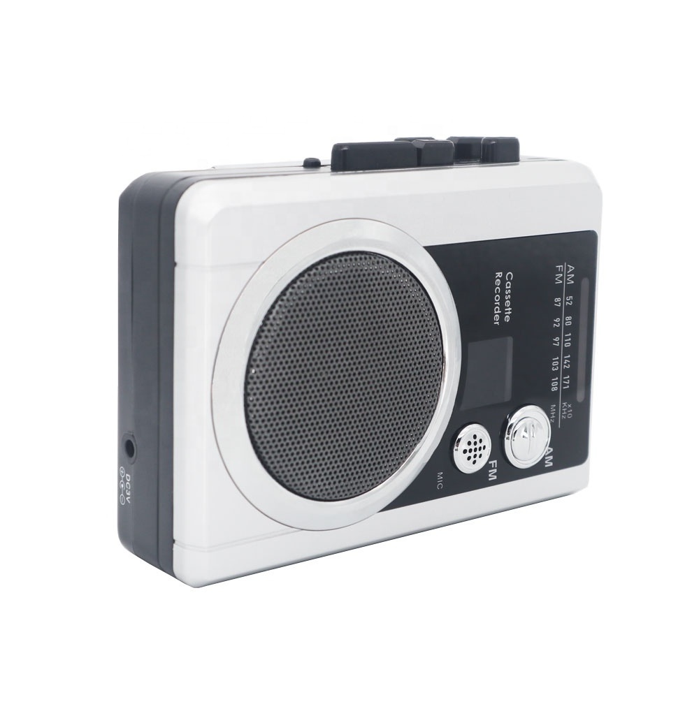 Mini Portable Cassette Recorder Player with auto reverse function ODM OEM Dropping