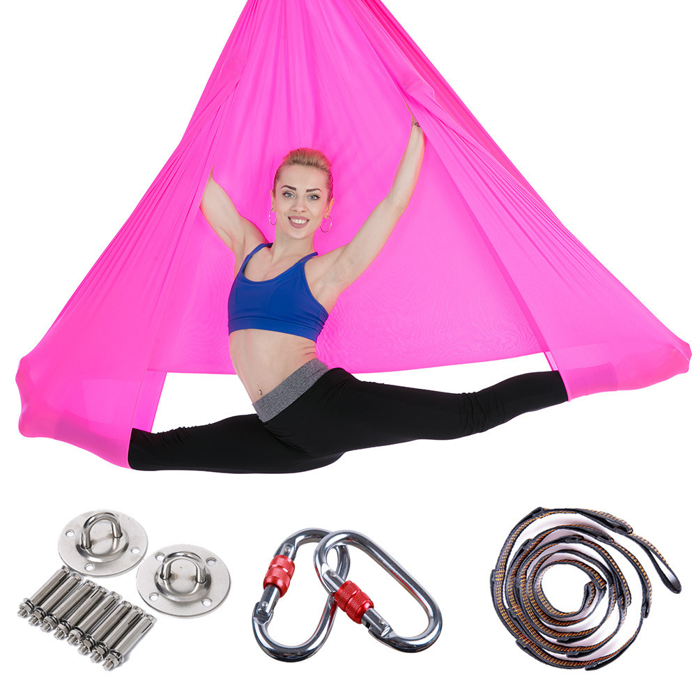 Air Flying High-strength Soft Antigravity Aerial Yoga Hammock 5m*2.8m