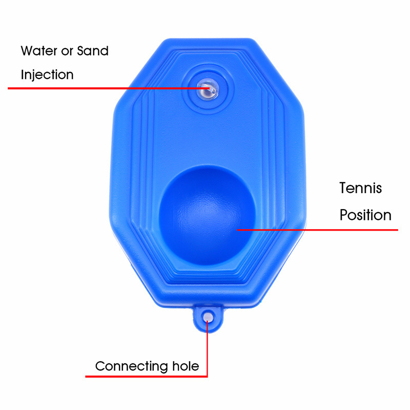 Single Tennis Swing Trainer Solo Tennis Training Tool Portable Tennis Practice Trainer Set