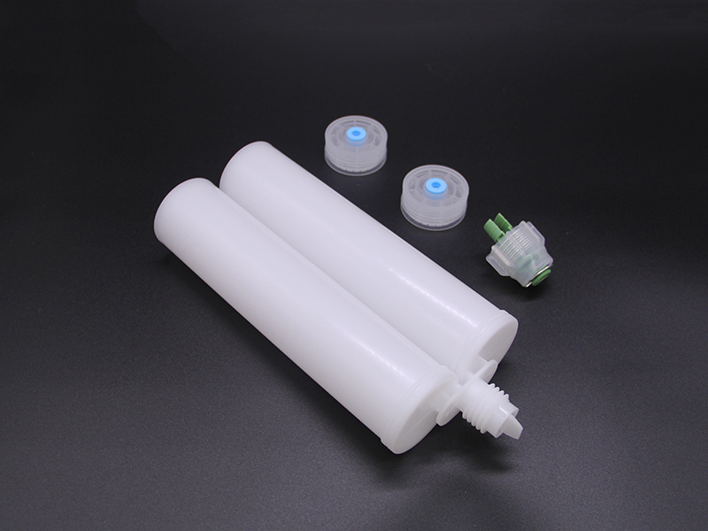 400ML1:1 ab adhesive plastic empty caulking tube spray glue ugello silicone liquid dispenser daul cartridge